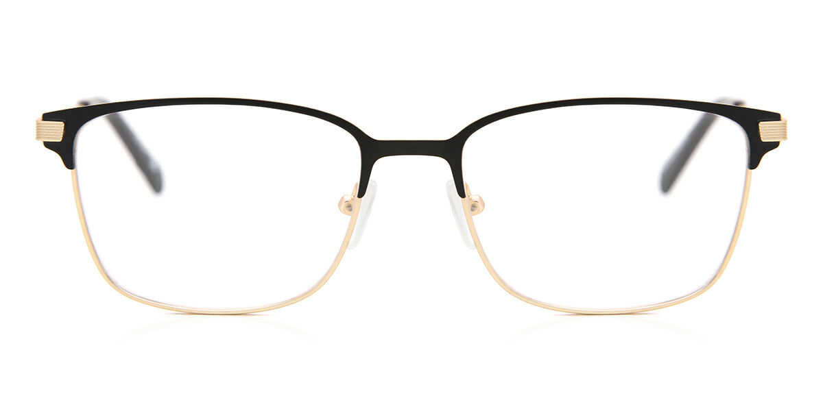 【正規品】【送料無料】SmartBuyコレクション Full Rim Oval Gold SmartBuy Collection Gibson 969I Fashion Unisex Eyeglasses【海外通販】