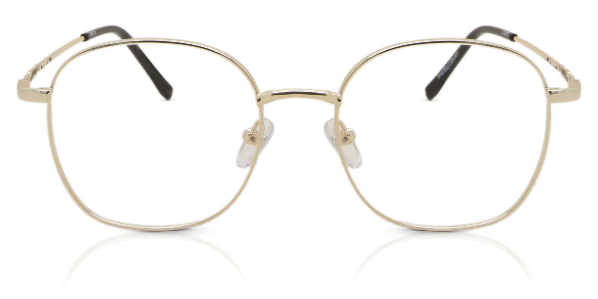 【正規品】【送料無料】SmartBuyコレクション Full Rim Oval Gold SmartBuy Collection Kootenay L125C Fashion Unisex Eyeglasses【海外通販】