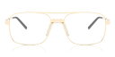 【正規品】【送料無料】SmartBuyコレクション Full Rim Pilot Shiny Gold SmartBuy Collection Lharby T-1416 001 Fashion Men Eyeglasses【海外通販】