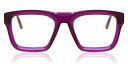 yKizyzSmartBuyRNV Full Rim Square Transparent Purple SmartBuy Collection Param JSV-290 012 Fashion Unisex EyeglassesyCOʔ́z