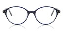 【正規品】【送料無料】SmartBuyコレクション Full Rim Oval Glossy Dark Blue SmartBuy Collection Petal CP147G Fashion Women Eyeglasses【海外通販】