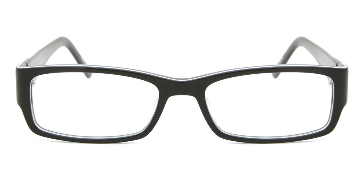 【正規品】【送料無料】SmartBuyコレクション Full Rim Rectangle Black SmartBuy Collection Hannah A167G Fashion Women Eyeglasses【海外通販】