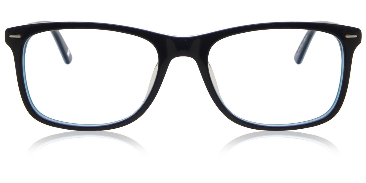 【正規品】【送料無料】SmartBuyコレクション Full Rim Square Blue SmartBuy Collection Lincoln A71D Fashion Men Eyeglasses【海外..