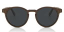 yKizyzOh My Woodness! Full Rim Oval Brown Oh My Woodness! Helsinki Polarized A06-01 WS001-RX Fashion Unisex SunglassesyCOʔ́z