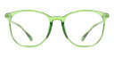 【正規品】【送料無料】SmartBuyコレクション Full Rim Square Transparent Green SmartBuy Collection ...