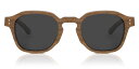 【正規品】【送料無料】Oh My Woodness! Full Rim Square Brown Oh My Woodness! Acacia Polarized WS212-A06-01 Fashion Unisex Sunglasses【海外通販】(4)