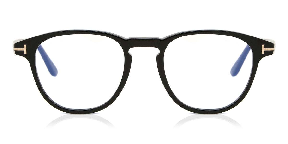 【正規品】【送料無料】トムフォード Tom Ford FT5899-B Blue-Light Block 001 New Men Eyeglasses【海外通販】