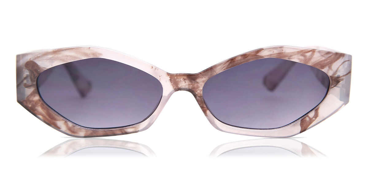【正規品】【送料無料】LMNT Full Rim Oval Grey Tortoise LMNT Callie HP18265A-3 Fashion Women Sunglasses【海外通販】