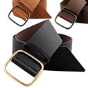 6cm 【Thin buckle レザーベルト】ピンレス フリーサイズ レディース フェミニン クール お洒落 ウエストマーク かわいい
