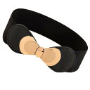 6cm【Gold ribbon ストレッチベルト】レディース ゴールド...(4)
