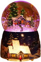 スノードーム クリスマスオルゴール スノーオルゴール クリスタル ボール 冬の風景 クリスマス雪のハウス 音楽付き 音楽 ライト クリスタルボールオルゴール スノーオルゴール 雰囲気作り オシャレ 癒しグッズ