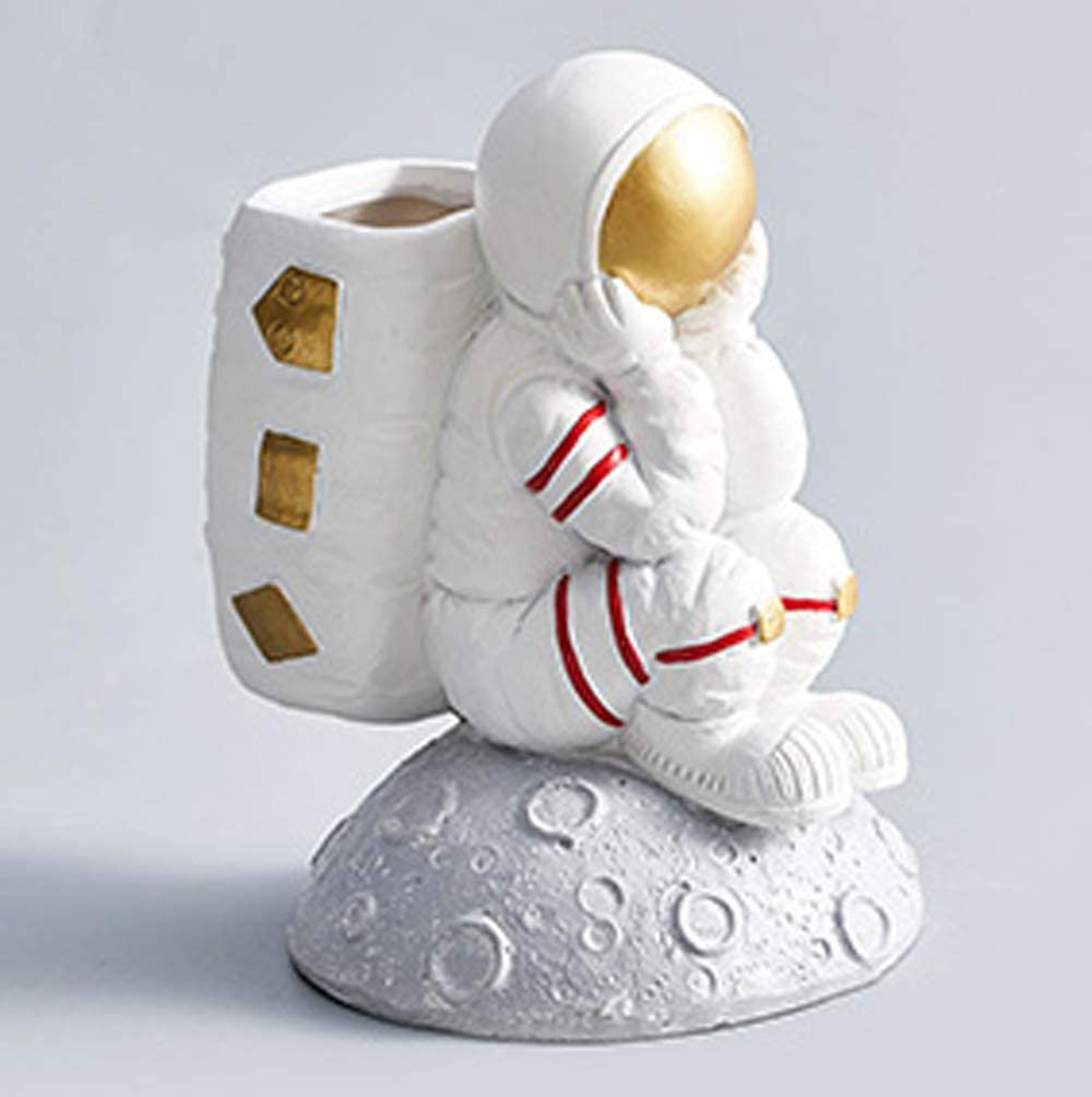 おもしろペンスタンド 宇宙 雑貨 置物 おもしろ ペン立て ペンスタンド 宇宙員 可愛い かわいい 宇宙 個性 雑貨 北欧 プレゼント 贈り物 誕生日 プレゼント