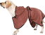 犬 バスローブ ペット用 超吸水 ファイバー 猫用ペットローブ 体拭き 調整可能 柔らかい お風呂ローブ タオルフード付き 可愛い 体を包み込む (カーキ，XS)