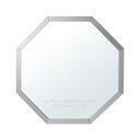 【名入れ】オクタム スタンド&ウォールミラー シルバー S 名入れ