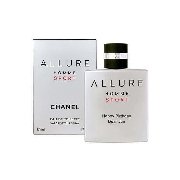 【名入れ】CHANEL シャネル アリュールオム スポーツ 名入れ男性用香水 誕生日 結...