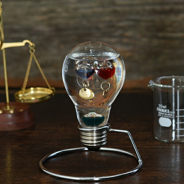 ガラスフロート温度計 電球