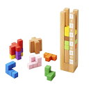 知の贈り物シリーズ 育脳タワー 孫育 木のおもちゃ 保育園 幼稚園