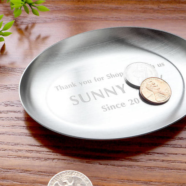 【名入れ】ステンレストレイ オーバル 誕生日 結婚祝い 記念日 ギフト プレゼント 還暦 刻印 創立 表彰 女性 男性 卒業 開店 退職 出産 祝い 開店 就職...
