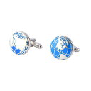 カフスボタン 地球儀 Cuff Links Earth