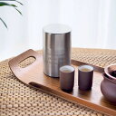 【名入れ】茶筒 日本製 茶蓋付 おしゃれ な【名入れ】 ができる 茶筒 メッセージが入る 丈夫で扱いやすい ステンレス茶筒 お茶の時間をたのしみにするオリジナル...