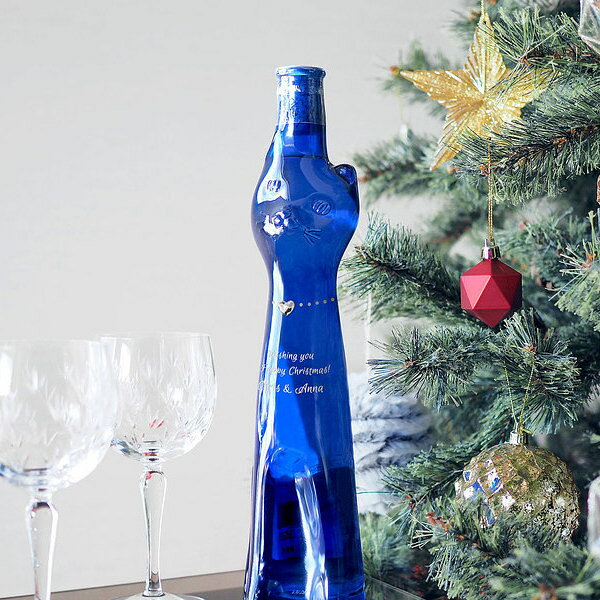 【送料無料】【名入れ】【自分へのご褒美にも】可愛すぎるネコボトル 猫ワインで癒しのひとときをネコボトル 誕生日 結婚祝い 記念日 ギフト プレゼント 還暦 刻印...