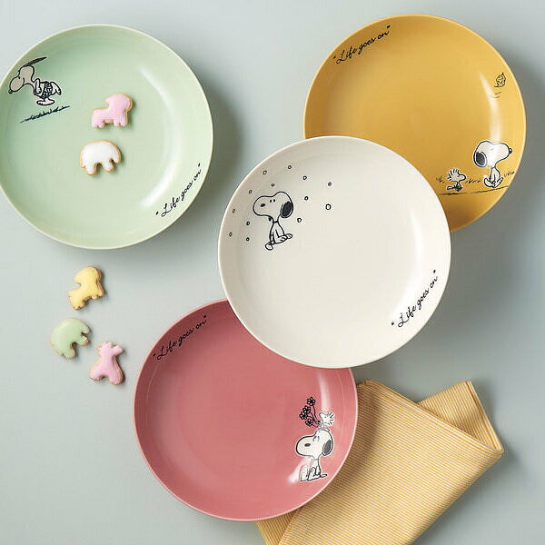 樂天商城 - スヌーピー シーズン パスタプレートセット SNOOPY