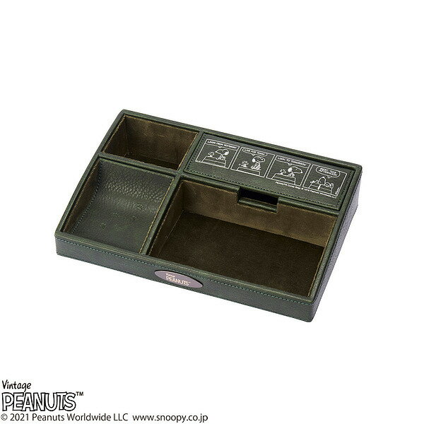 【送料無料】PEANUTS スヌーピー オーバーナイター グリーン