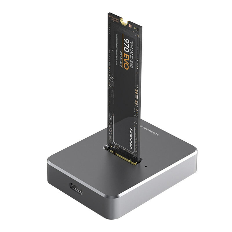 USB Type-C NVMEとSATA対応 M.2 SSDケース（Mキー/B Mキー）対応 USB 3.1 Gen2 10Gbps高速データ転送 外付け基盤ケース2230/2242/2260/2280 SSD対応 M.2 SSD 変換アダプタ 基盤ケース