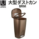 Umbra BRIM CAN ブリムカン ゴミ箱 トラッシュカン/アンブラ 【送料無料/メーカー直送】【海外×】