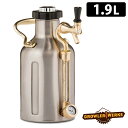 GrowlerWerks uKeg ビアサーバー ステンレス 64oz（1893ml） グロウラーワークス ユーケグ 【ポイント10倍/送料無料】【p0422】【ASU】【海外×】