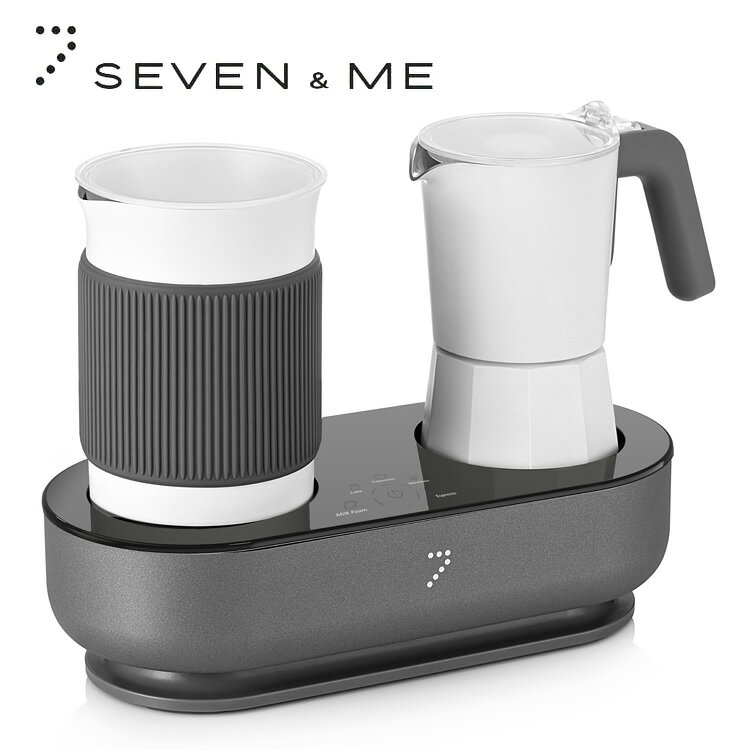 【珈琲豆おまけ付】Seven＆Me エスプレッソコーヒーメーカー セブンミー CM64（日本仕様） 正規品 7 【ポイント10倍/送料無料/選べる特典付】【p0603】【ASU】