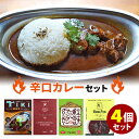 4種セット 厳選 辛口カレー （TIKIカレー・松阪牛カレー辛口・アジアングリーンカレ・カーナピーナチキンカレー×各1） レトルトカレー 【送料無料】【食品A】【DM】【海外×】