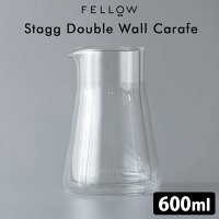 FELLOW スタッグ ダブルウォール カラフェ 600ml 耐熱ガラス製 ダブルウォール フ...