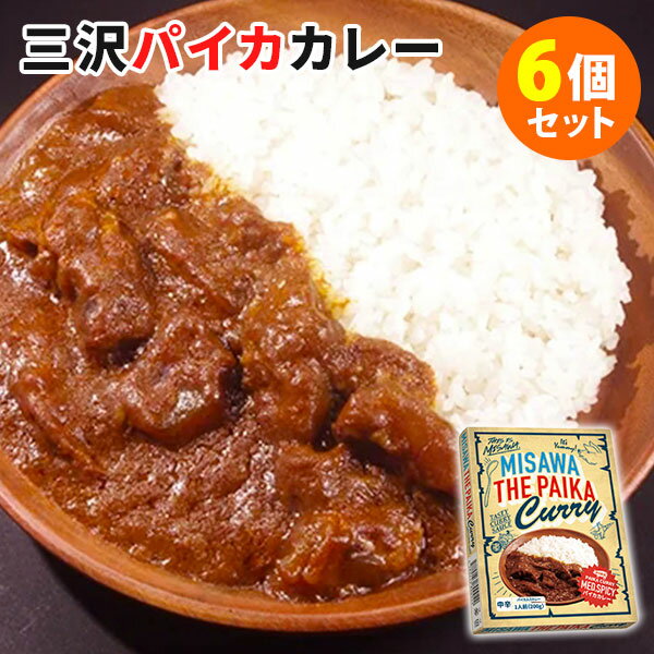 6個セット 三沢パイカカレー （200g×6） 三沢観光協会 レトルトカレー 【送料無料】【食品A】【DM】【海外×】