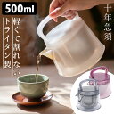 【300円OFFクーポン】十年急須 500ml (茶漉し付 軽量 トライタン ティーポット 茶器 きゅうす 割れない 丈夫 長持ち 樹脂製 茶葉 日本茶 紅茶 ...