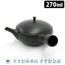 すすむ屋茶店 常滑焼 すすむ急須 （270ml すすむ屋茶具 正規品 ささめ茶こし 日本製 職人 育てる急須 こだわり 黒 おしゃれ）【ポイント5倍/送料無料】【p0508】【ASU】