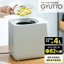 【クーポン特典付】QUADS 粉砕&乾燥式 生ごみ処理機 ギュット QS561 (GYUTTO 生ゴミ処理機 大容量4.0L 活性炭カートリッジ 強力消臭 静音...