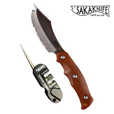 SAKAKNIFE サカナイフ＋専用シャープナーセット サカナイフ 