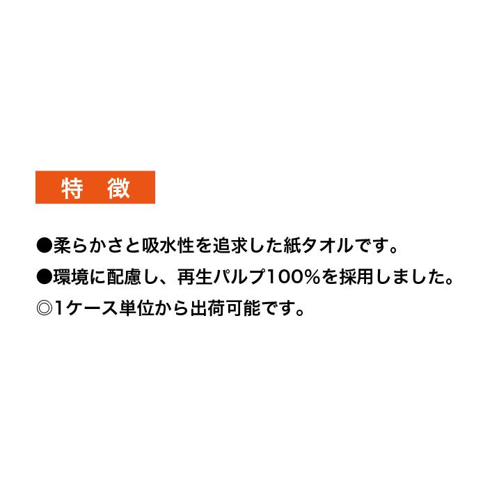 【最安値挑戦】さらっとペーパータオル（200枚入/袋 レギュラー エコノミー 薄手 再生パルプ100% 業務用 家庭用 ハンドタオル 手拭きペーパー 紙タオル キッチン 介護 業者用 3