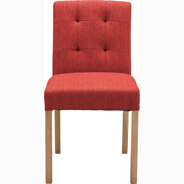 【2個セット特価】　東谷　ダイニングチェア　CL-812CRD　2個セット　【代引き不可】【北海道・沖縄・離島配送不可】　椅子　レッド　コンパクト　いす　おしゃれ　シンプル　オシャレ　インテリア