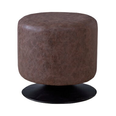 Rakuten - 【2個セット特価】　東谷　ラウンドスツール　PC-505BR　ねじ込み式　2個セット　【代引き不可】【北海道・沖縄・離島配送不可】　チェア　ブラウン　椅子　コンパクト　腰掛　いす　おしゃれ　シンプル　オシャレ　インテリア　回転式