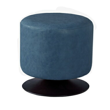 【2個セット特価】　東谷　ラウンドスツール　PC-505NV　ねじ込み式　2個セット　【代引き不可】【北海道・沖縄・離島配送不可】　チェア　ネイビー　椅子　コンパクト　腰掛　いす　おしゃれ　シンプル　オシャレ　インテリア　回転式