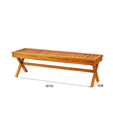 東谷  ベンチ JTI-335 W151×D45×H45cm 【組立品】 【代引き不可】 【北海道・沖縄・離島配送不可】 椅子  チェア  アウトドア  ベランダ  木製  バルコニー   [2]