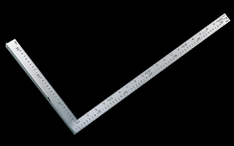 シンワ　77885／L型万能定規 60cm 併用目盛【代引き不可】【沖縄・離島配送不可】