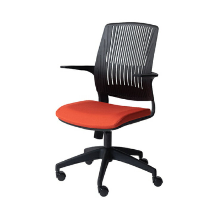 東谷　クレコ　オフィスチェア　OFC-50ORB　【組立式】　【代引き不可】【北海道・沖縄・離島配送不可】　デスクチェア オフィスチェア チェア おしゃれ 椅子 キャスター付き 回転式 昇降機能 ロッキング機能 オフィス PC 肘付き