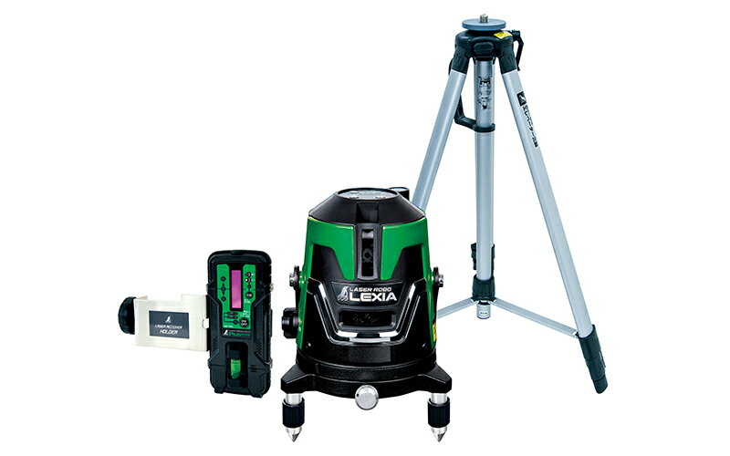 シンワ測定　70851／レーザーロボ LEXIA 21 グリーン 受光器・三脚セット【代引き不可】【沖縄・離島配..