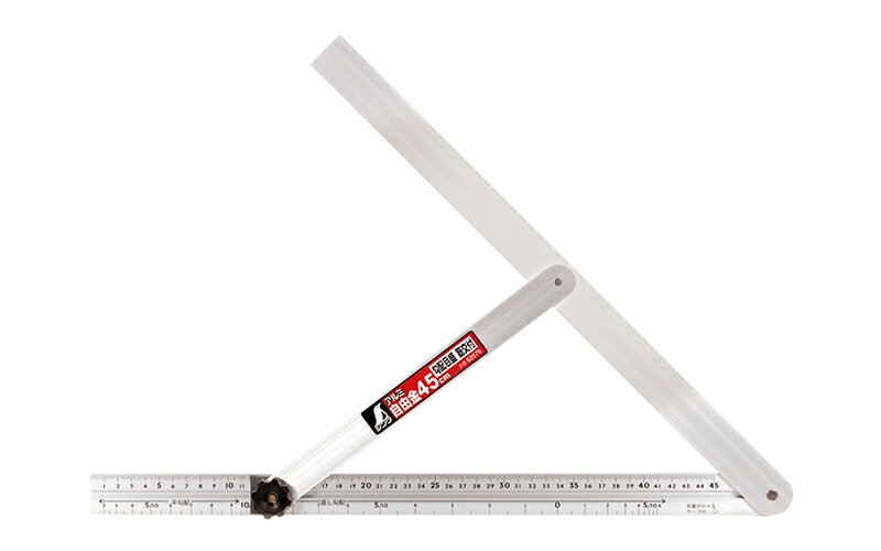 Rakuten - シンワ測定　62570 ／ アルミ自由金 45cm 勾配目盛 筋交付【代引き不可】【沖縄・離島配送不可】