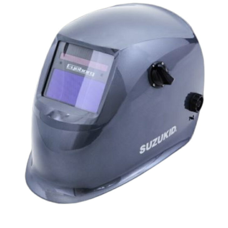 SUZUKID　液晶式自動遮光溶接面　EB-200A2B　アイボーグ・アルファ2　ブルー　【代引き不可】【北海道..