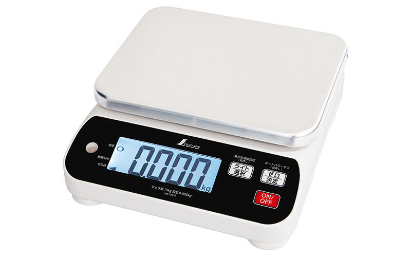 シンワ測定 70039 ／ デジタルはかり WP 15Kg 防塵防水 取引証明以外用【代引き不可】【沖縄・離島配送不可】