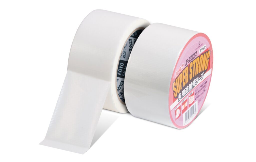 【90巻入】光洋化学　エースクロスSUPER　STRONG　ホワイト　50mm×15m　多用途補修テープ　3ケース（90巻）【代引不可】【北海道・沖縄・離島配送不可】